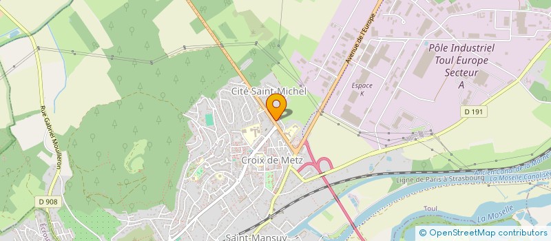 localisation de l'entreprise BATISOL à TOUL