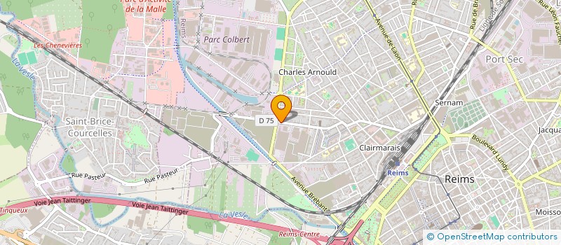 localisation de l'entreprise BATISOL AISNE  REIMS