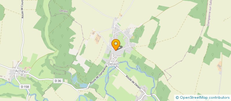 localisation de l'entreprise BATISOLER  DELAIN