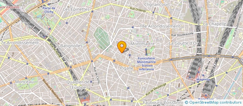 localisation de l'entreprise BATISPHERE à PARIS