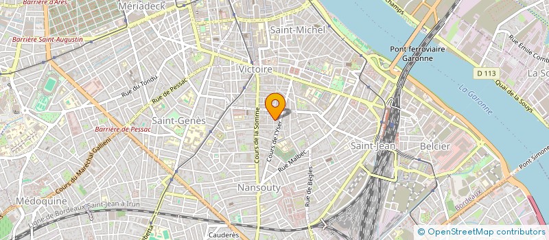 localisation de l'entreprise BATISPHERE  BORDEAUX