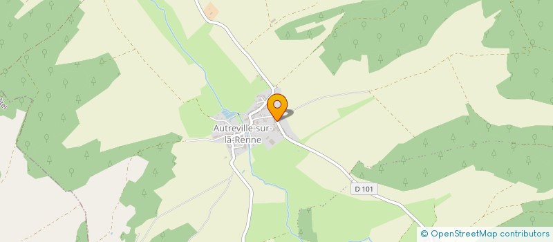 localisation de l'entreprise BATISSE ET BOIS à AUTREVILLE-SUR-LA-RENNE