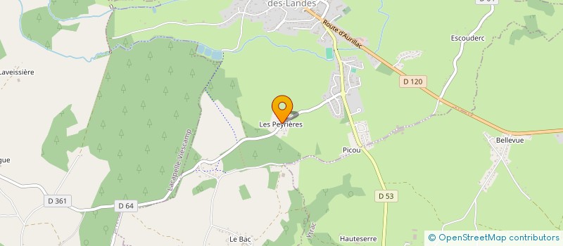 localisation de l'entreprise BATISSE NETTOYAGE à SAINT-PAUL-DES-LANDES