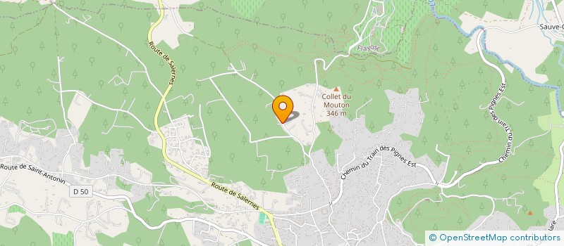 localisation de l'entreprise BATISSES TRADITIONNELLES BOTTAN  LORGUES