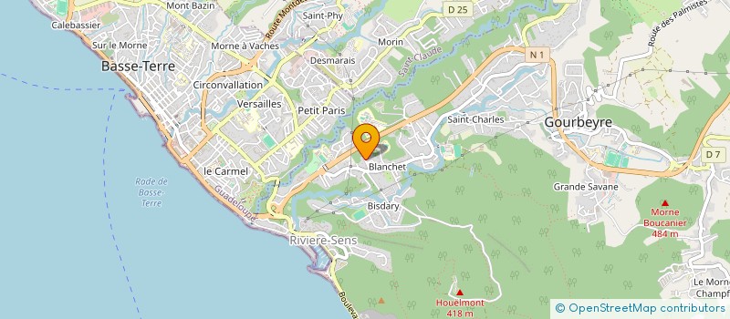 localisation de l'entreprise BATISSEUR D AVENIR à GOURBEYRE