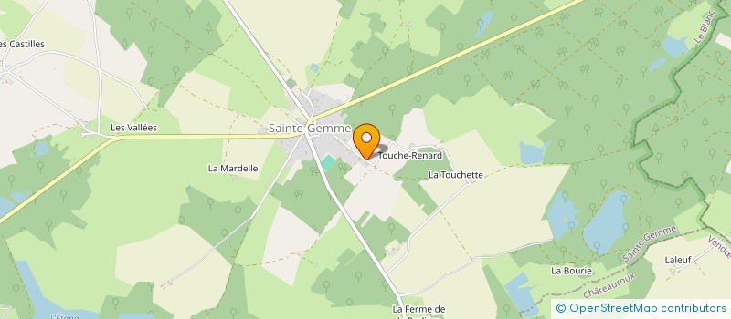 localisation de l'entreprise BATISSEUR D'HORIZONS à SAINTE-GEMME