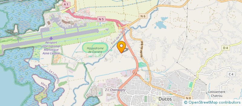 localisation de l'entreprise BATISSEUR DE FAMILLES BDF  DUCOS