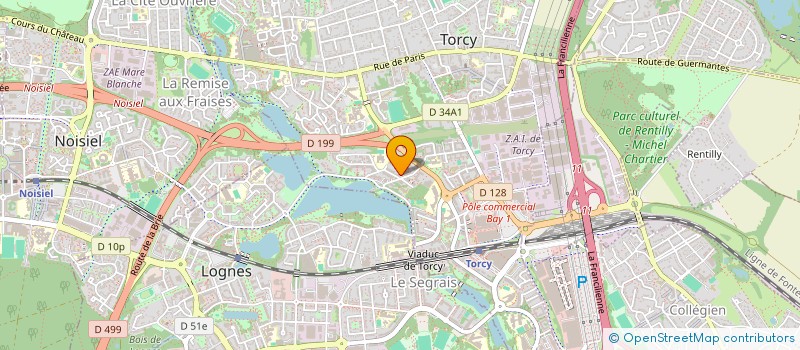 localisation de l'entreprise BATISSEUR PAR L & E  ASNIERES-SUR-SEINE