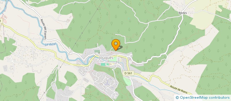 localisation de l'entreprise BATISSEURS D AUTREFOIS  JOUQUES