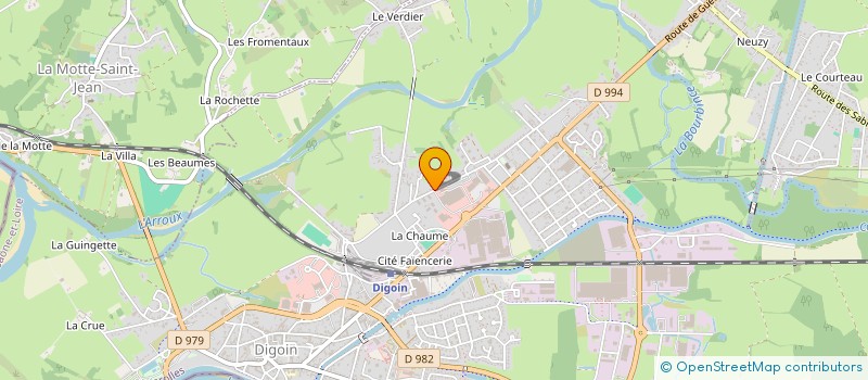 localisation de l'entreprise BATISSEURS D'AVENIR (BA) à DIGOIN