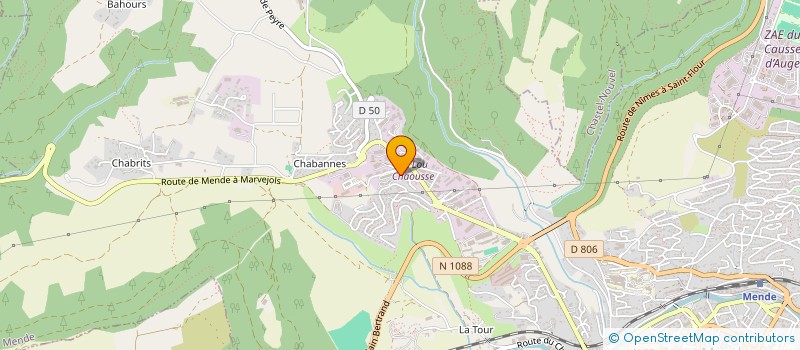 localisation de l'entreprise BATISSEURS DE SAINT JACQUES DOTATION à MENDE