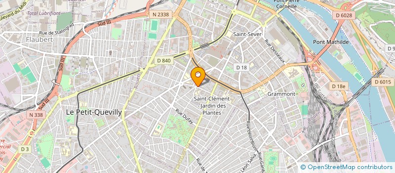 localisation de l'entreprise BATISSEURS DU PATRIMOINE FRANCAIS à ROUEN