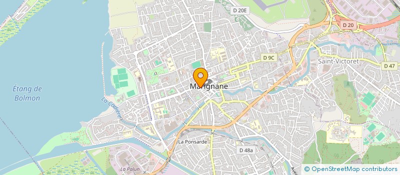 localisation de l'entreprise BATISSEURS DU SUD à MARIGNANE