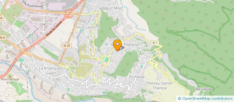 localisation de l'entreprise BATISSEURS GROUPE 5 à LA POSSESSION
