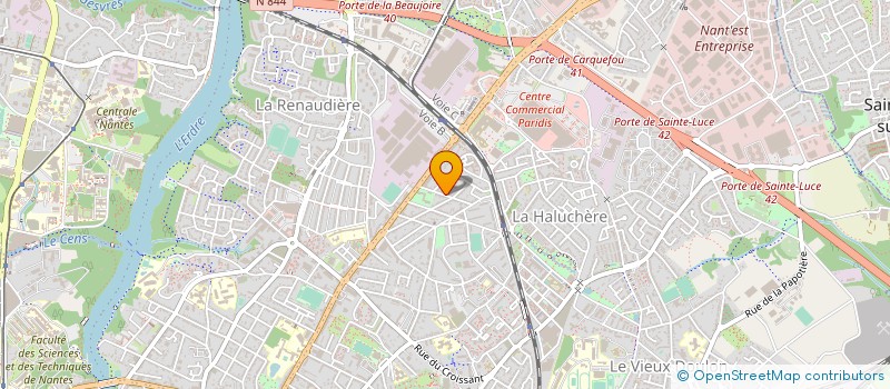 localisation de l'entreprise BATISSEURS NANTAIS à NANTES