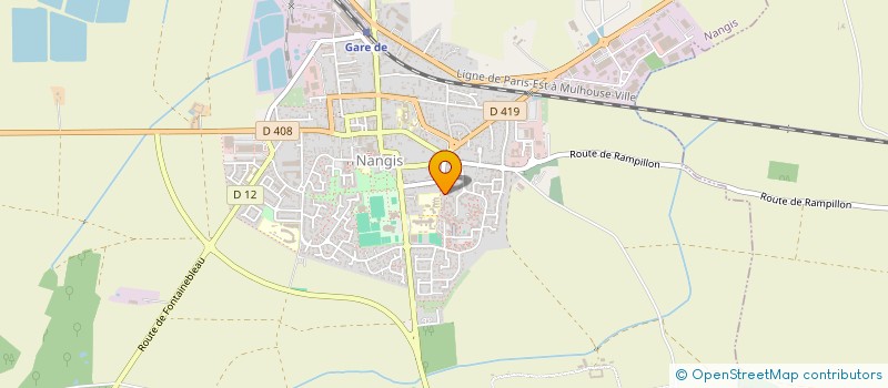 localisation de l'entreprise BATISSEURS SANS FRONTIERES  NANGIS