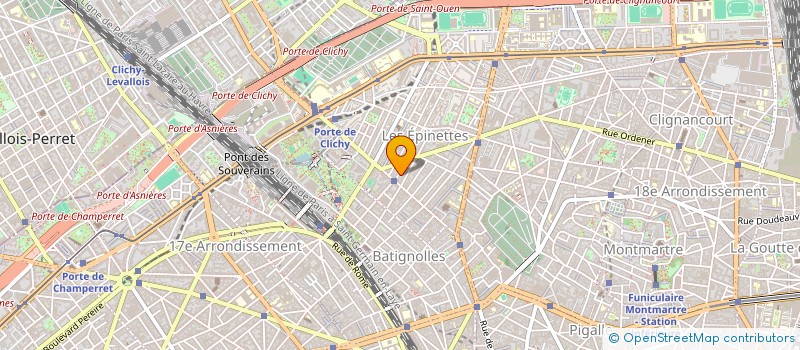 localisation de l'entreprise BATISSIMO  PARIS