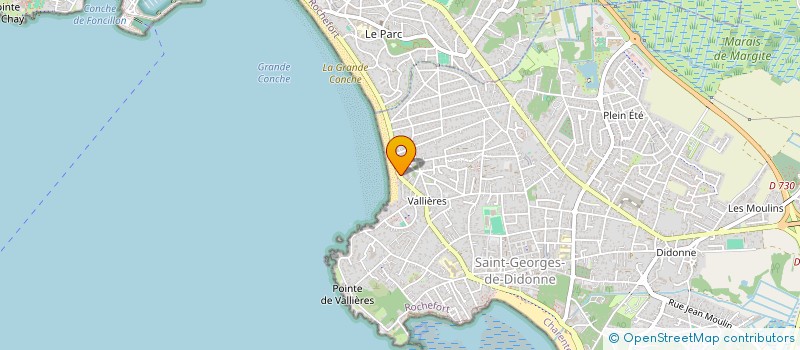 localisation de l'entreprise BATISSOEURS  SAINT-GEORGES-DE-DIDONNE