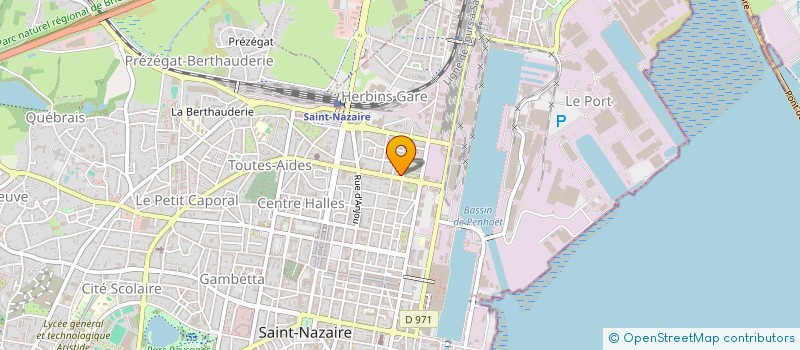 localisation de l'entreprise BATISTA FELIZ - JAMOIS  SAINT-NAZAIRE