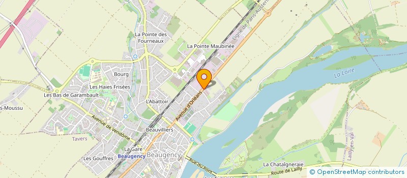 localisation de l'entreprise BATISTAMP à BEAUGENCY