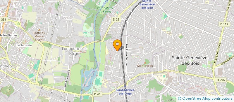 localisation de l'entreprise BATISTART  SAINT-MICHEL-SUR-ORGE