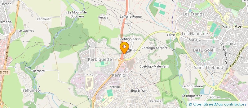 localisation de l'entreprise BATISTO  SAINT-AVE