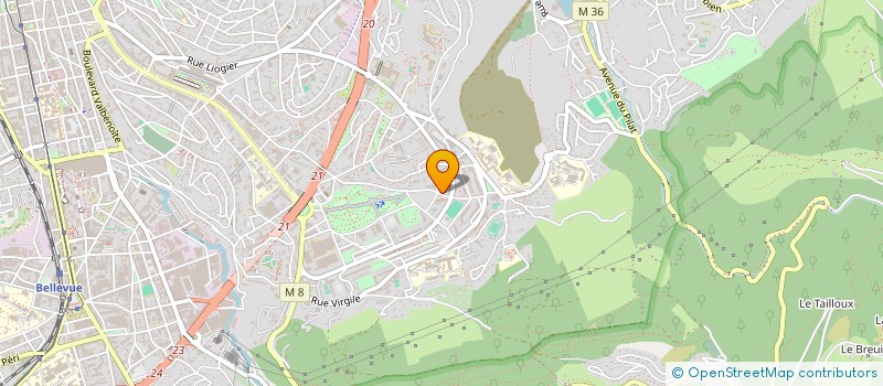 localisation de l'entreprise BATISUN TECH  SAINT-ETIENNE