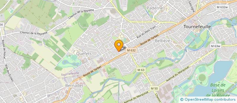 localisation de l'entreprise BATITAC SARL  TOURNEFEUILLE