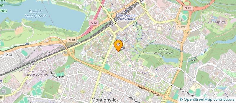 localisation de l'entreprise BATITANCH  MONTIGNY-LE-BRETONNEUX