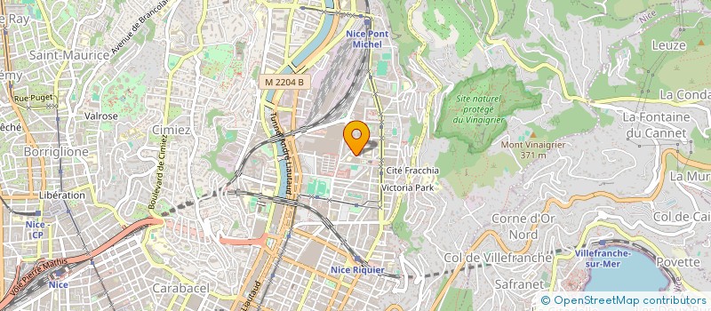 localisation de l'entreprise BATITEC PERIMETRE  NICE