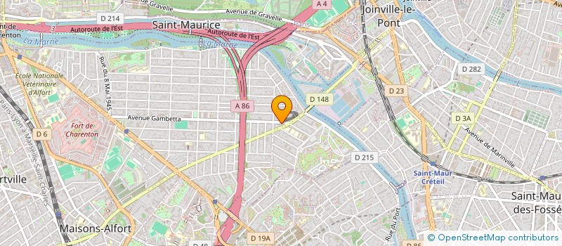localisation de l'entreprise BATITEL à MAISONS-ALFORT