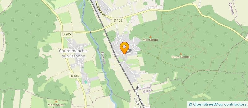 localisation de l'entreprise BATITOIT à BOUTIGNY-SUR-ESSONNE
