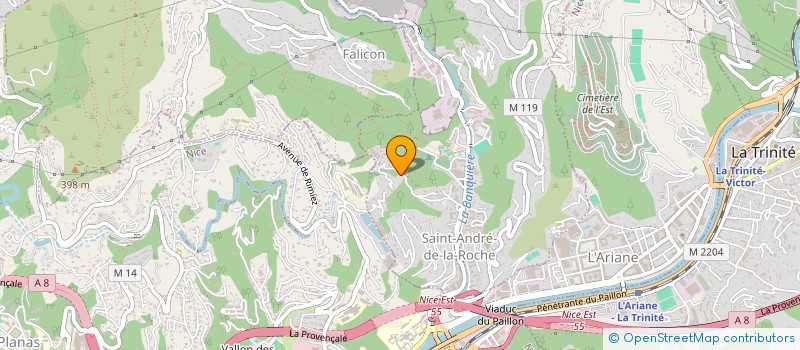 localisation de l'entreprise BATITON  SAINT-ANDRE-DE-LA-ROCHE