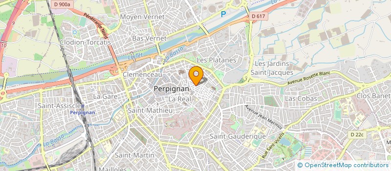 localisation de l'entreprise BATITOUBOIS CATALAN à PERPIGNAN