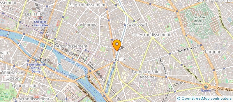 localisation de l'entreprise BATITOUT  PARIS