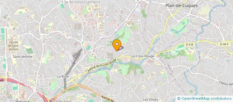 localisation de l'entreprise BATITSUR-CONCEPT  MARSEILLE