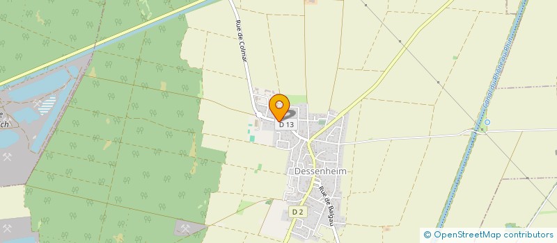 localisation de l'entreprise BATITUDE  NEUF-BRISACH