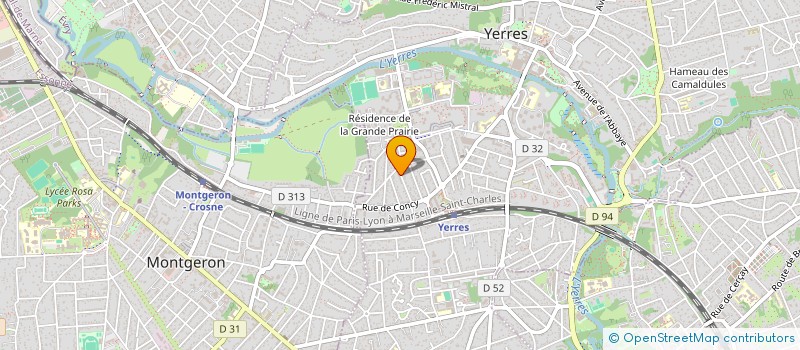 localisation de l'entreprise BATIVAL  YERRES