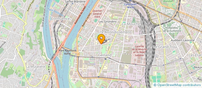 localisation de l'entreprise BATIVATION AGENCEMENT  LYON