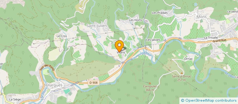 localisation de l'entreprise BATIVERSITE  SAINT-JULIEN