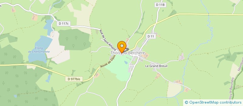 localisation de l'entreprise BATIVERT  THOISY-LA-BERCHERE