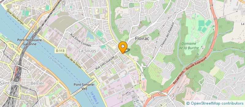 localisation de l'entreprise BATIVERT  FLOIRAC