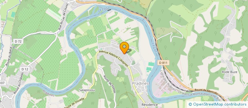 localisation de l'entreprise BATIVISION MP  PRADINES