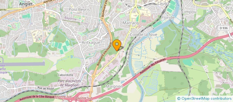 localisation de l'entreprise BATIXAT SARL  BAYONNE