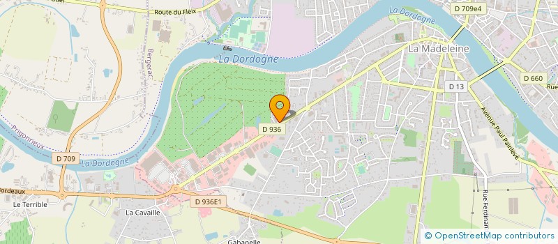 localisation de l'entreprise BATIXEL à SAINT-LAURENT-DES-VIGNES