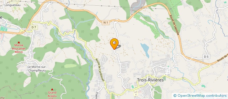 localisation de l'entreprise BATIZEO GUADELOUPE BATIMENT à TROIS-RIVIERES