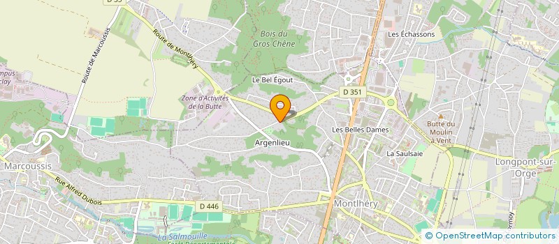 localisation de l'entreprise BATKOL  MONTLHERY