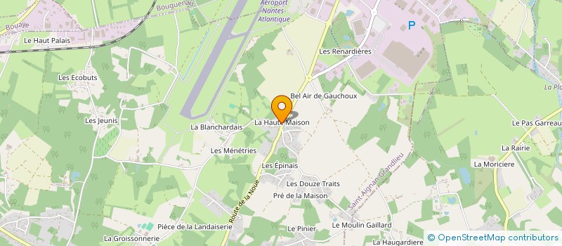 localisation de l'entreprise BATLOC  SAINT-AIGNAN-GRANDLIEU