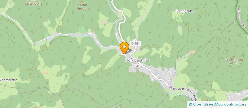 localisation de l'entreprise BATLOT  ROMBACH-LE-FRANC