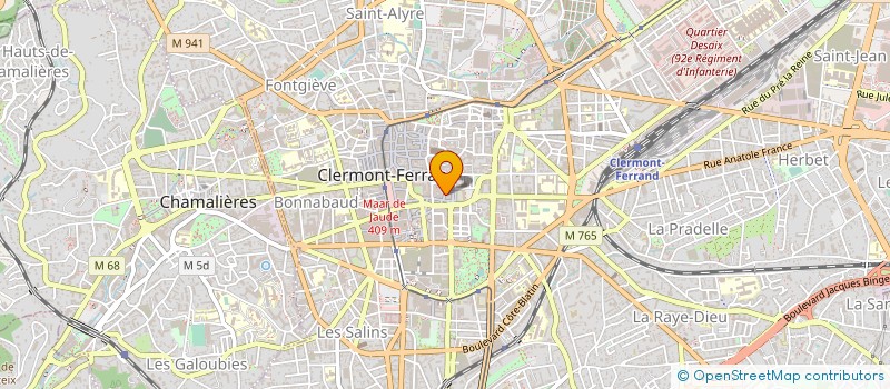 localisation de l'entreprise BATMAN  CLERMONT-FERRAND